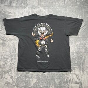 Yachtclub Mens T Shirt Guadalajara Mexico Lucha Libre Graphic Tee Size 2XL